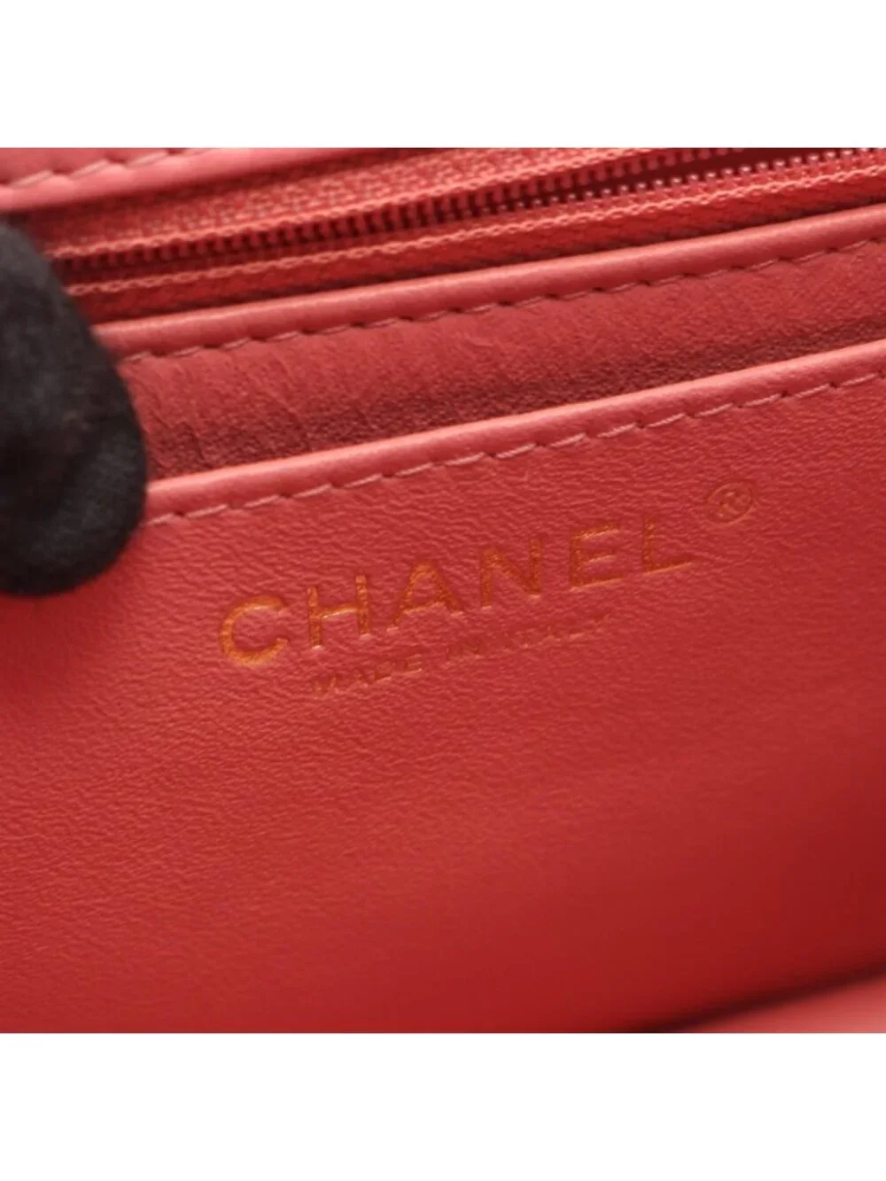 Chanel Shoulder Bag Mini Quilted Pink Lambskin Chain